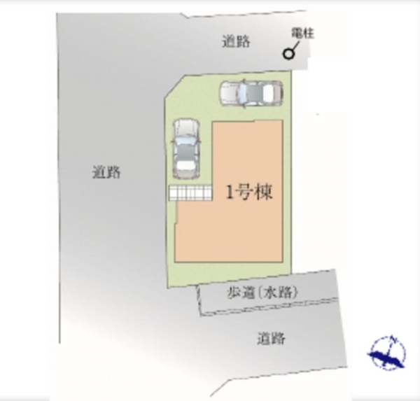 草加市北谷2丁目　新築一戸建て　10期