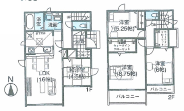 草加市北谷3丁目　建築条件付売地　12期