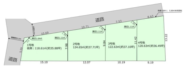 八潮市木曽根　売地　2期3号地