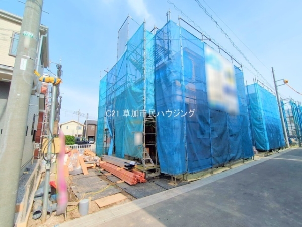 草加市長栄1丁目　新築一戸建て　第2期A号棟