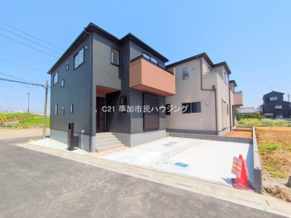 八潮市古新田　新築一戸建て　1号棟