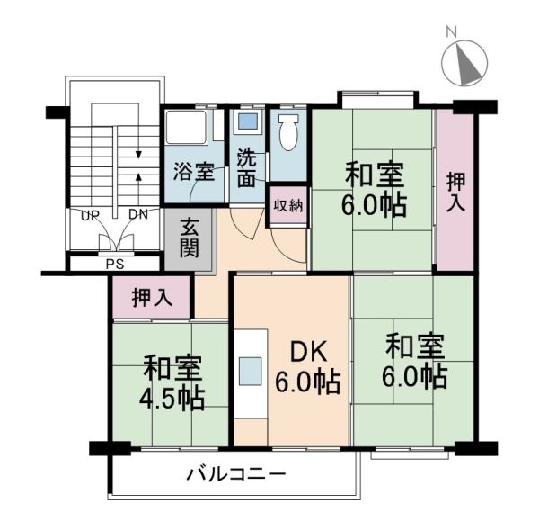 みさと団地12街区18号棟