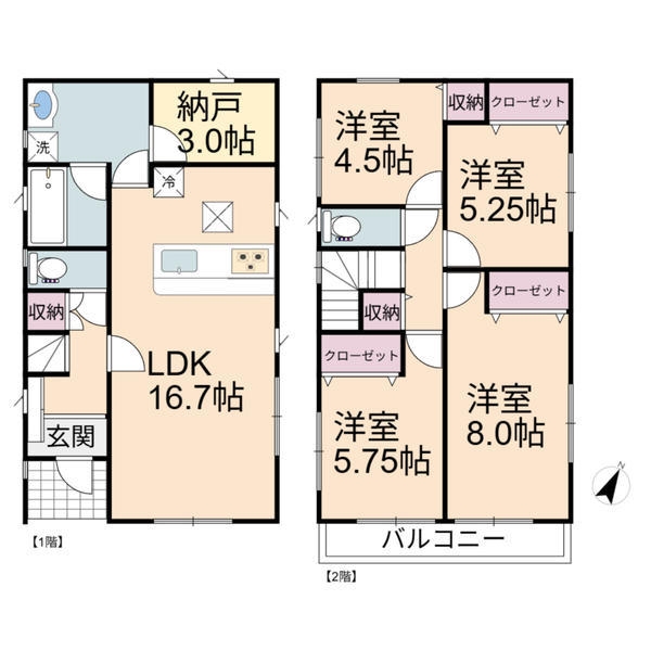 草加市柳島町　中古一戸建て
