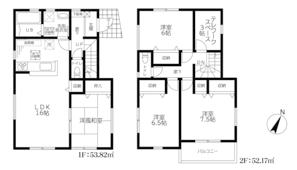 草加市新栄2丁目　新築一戸建て