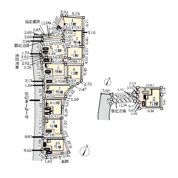 草加市柳島町　新築一戸建て　8期10号棟