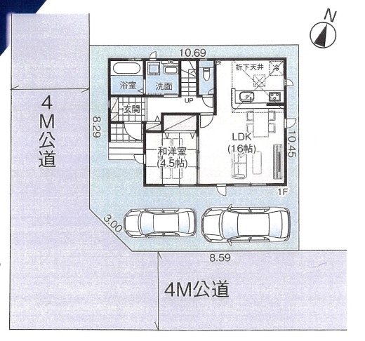 草加市遊馬町　新築一戸建て　11期