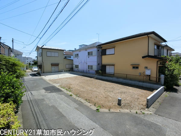 草加市八幡町の土地