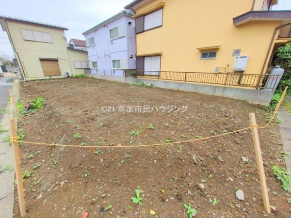 草加市八幡町の土地