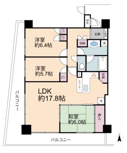 カルム草加参番館