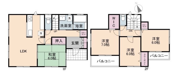 草加市長栄3丁目　中古一戸建て