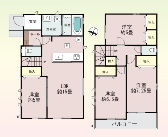 草加市弁天2丁目　新築一戸建て