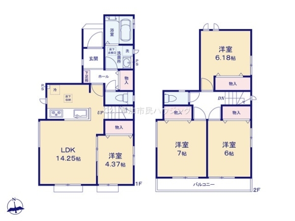 八潮市垳　新築一戸建て　A号棟