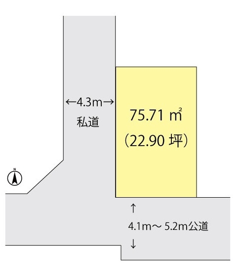 草加市吉町5丁目　売地　2期
