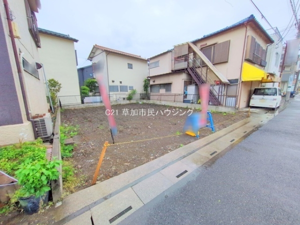 草加市長栄4丁目　売地