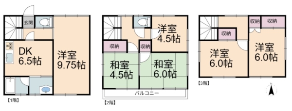 草加市谷塚町の中古一戸建て
