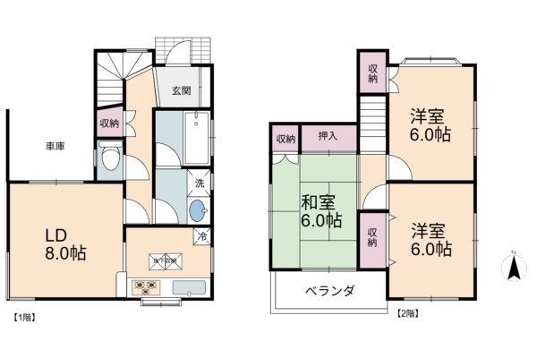 草加市青柳6丁目　中古一戸建て