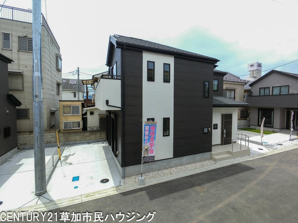 草加市八幡町　新築一戸建て　2期D号棟