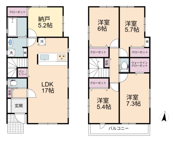 草加市中央2丁目　中古一戸建て