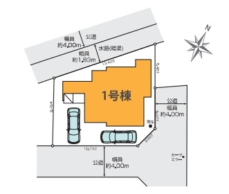 草加市遊馬町 新築一戸建て 4期(区画図)