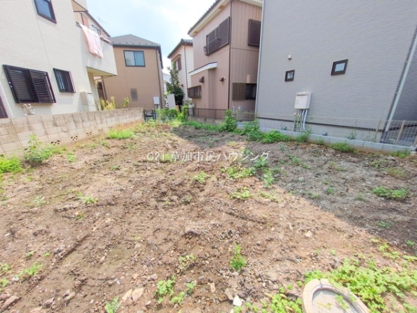 草加市花栗１丁目の土地
