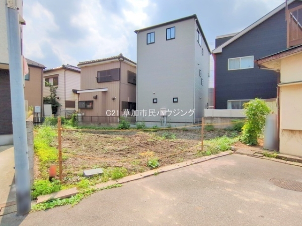 草加市花栗1丁目　売地