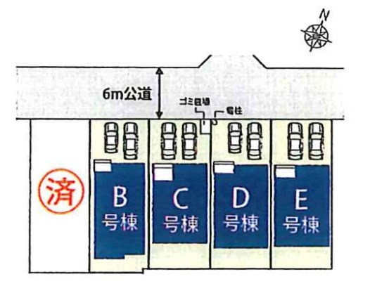 草加市清門2丁目　新築一戸建て　C号棟