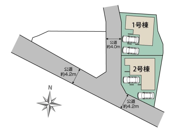 草加市新里町　新築一戸建て　1号棟