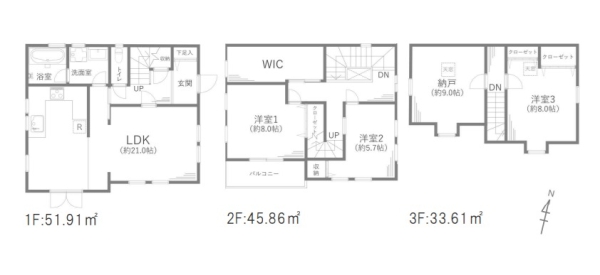 草加市金明町 中古一戸建て