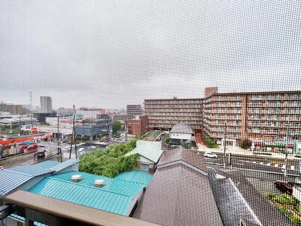 草加マンション(現地からの眺望)
