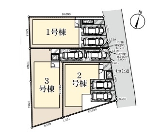 草加市瀬崎5丁目　新築一戸建て　3期1号棟