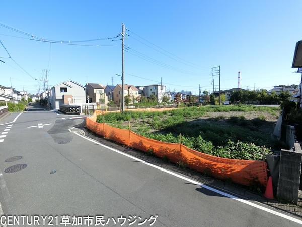 草加市谷塚仲町の土地