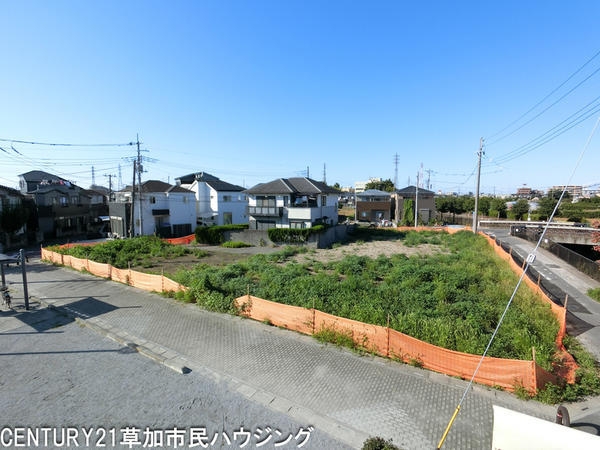 草加市谷塚仲町の土地