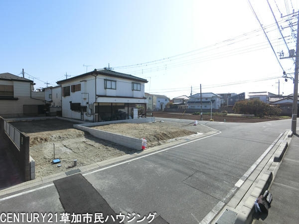 草加市稲荷４丁目の土地