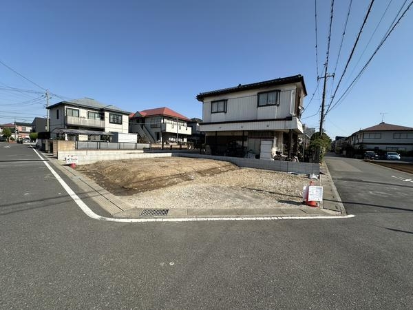 草加市稲荷４丁目の土地