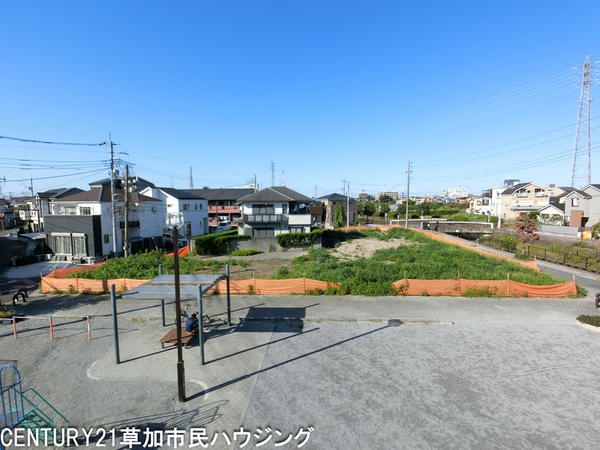 草加市谷塚仲町の土地