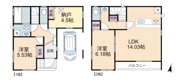 川口市新堀町　新築一戸建て