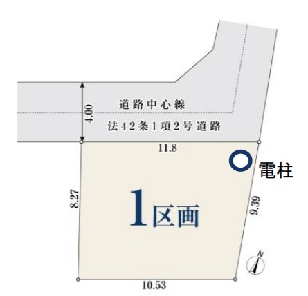 草加市新里町　売地