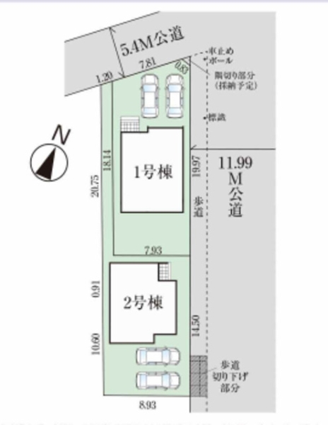 草加市青柳8丁目　新築一戸建て　29期2号棟