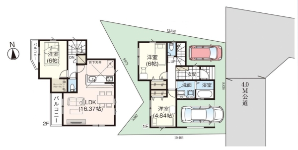 草加市谷塚上町 新築一戸建て 7期