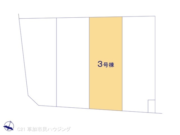 八潮市緑町3丁目　新築一戸建て　第7　3号棟