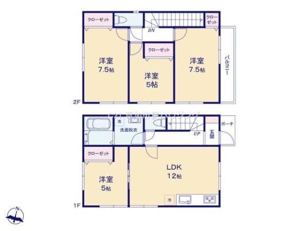 草加市瀬崎5丁目　中古一戸建て