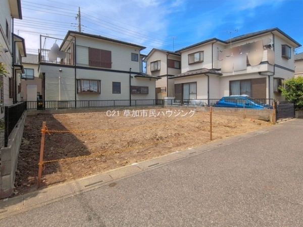 草加市手代2丁目　売地　8期