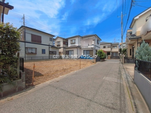 草加市手代2丁目　売地　8期