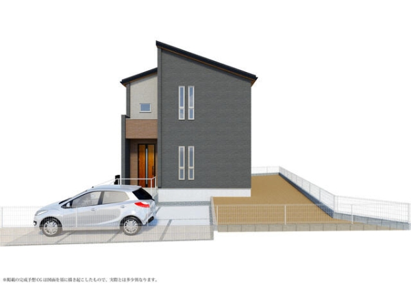 草加市新里町　新築一戸建て　1棟