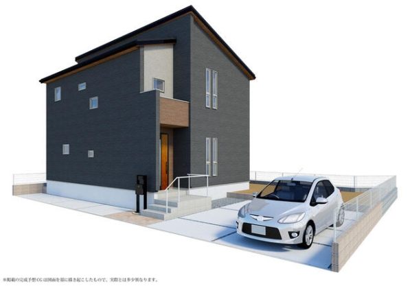 草加市新里町　新築一戸建て　1棟