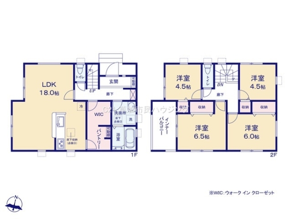 草加市清門3丁目　新築一戸建て
