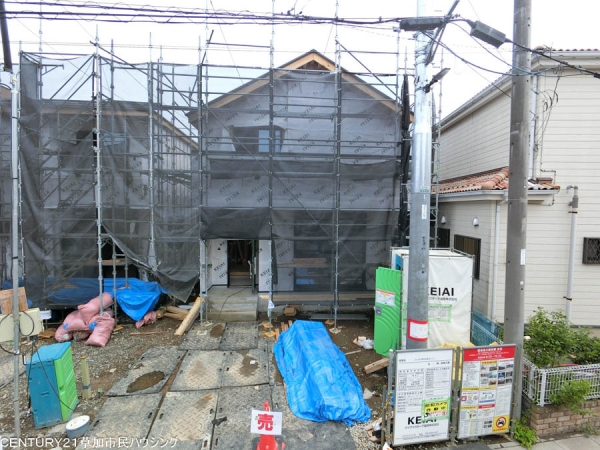 草加市長栄2丁目　新築一戸建て　7期3号棟