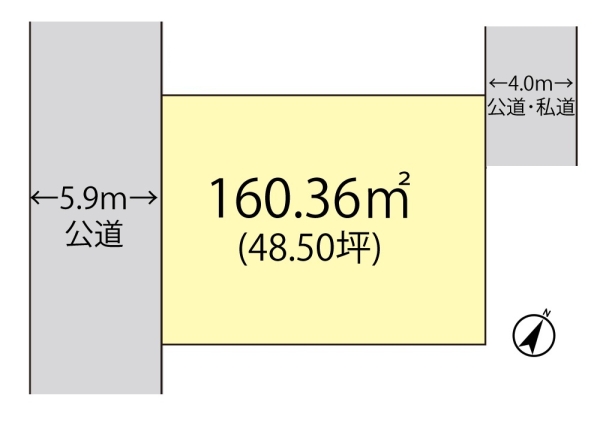 草加市青柳8丁目　売地