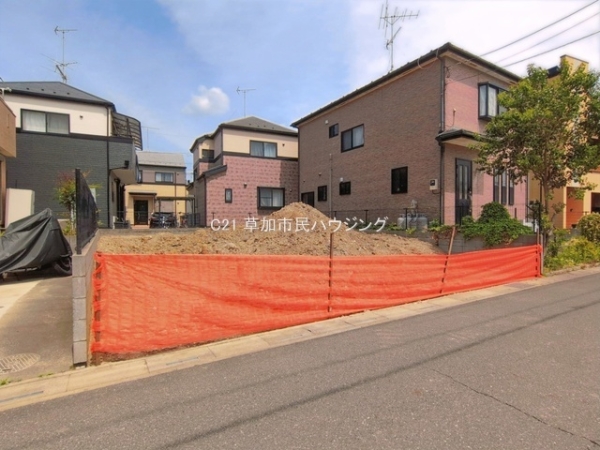 草加市長栄1丁目　売地　1期