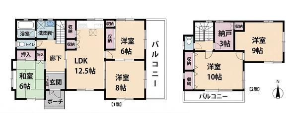 草加市八幡町中古一戸建て